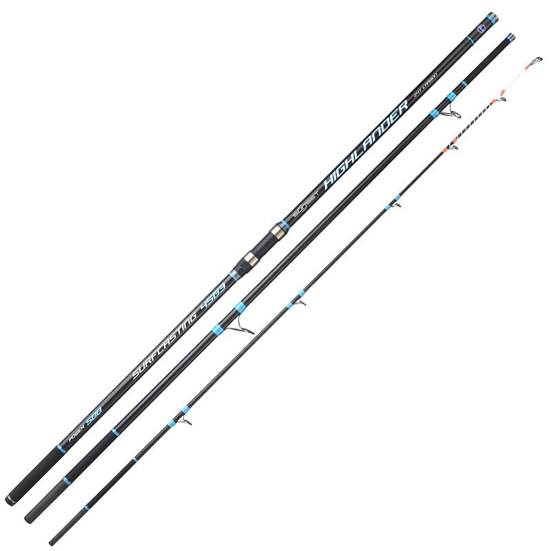 CANNE SUNSET HIGHLANDER POWER 4.50m 3 BRINS 100-500g - Pêcheur Maroc