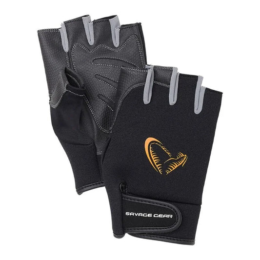 GANTS SAVAGE NEOPRENE HALF FINGER TAILLE M, L, XL - Pêcheur Maroc