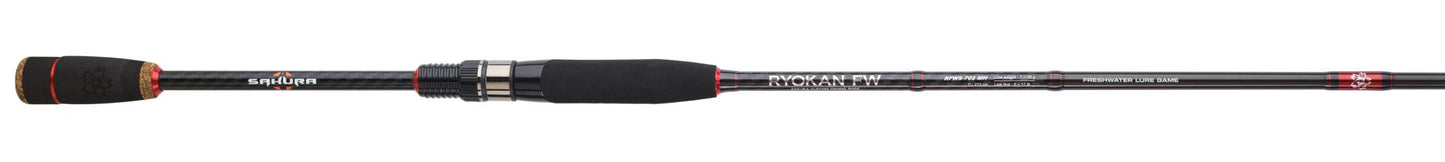 CANNE SAKURA RYOKAN FW SPINNING RFWS 662 ML 1.98m 3-10.5g - Pêcheur Maroc
