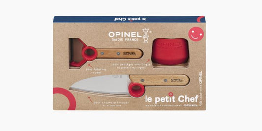 Le Petit Chef : éplucheur, couteau et protège doigts, Opinel, Pêcheur Maroc