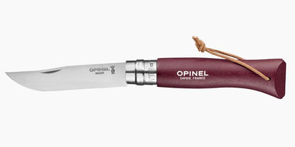 N°08 baroudeur 5 couleurs avec lien cuir Couteau Opinel, Opinel, Pêcheur Maroc
