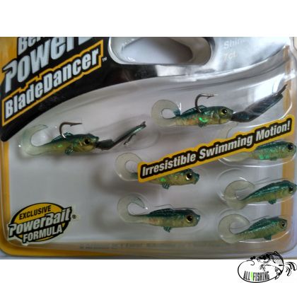 berkley blade dancer fishing lure LEURRE BERKLEY BLADE DANCER 1,8gr COLORIS BLEEDING MINNOW ET FIRETIGER – Pêcheur Maroc