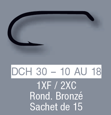HAMECONS JMC POUR MONTAGE DCH30 H14 SACHET DE 15, Mouches De Charette, Pêcheur Maroc