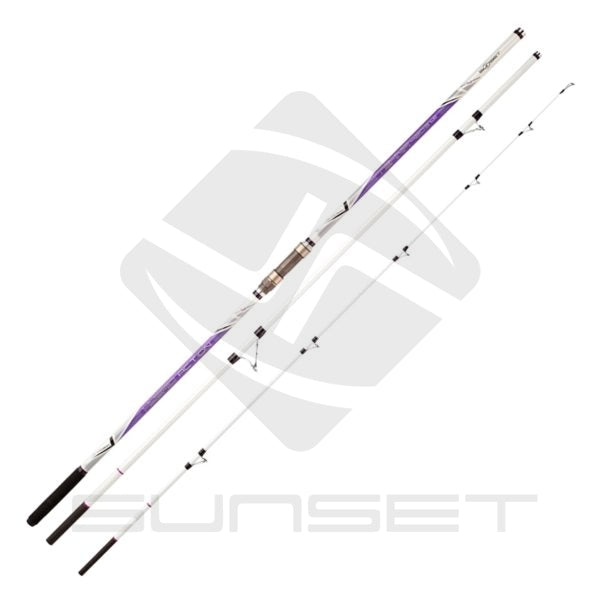 CANNE SUNSET TEKNA SURF HYBRIDE LC 4.50m 100/200g - Pêcheur Maroc