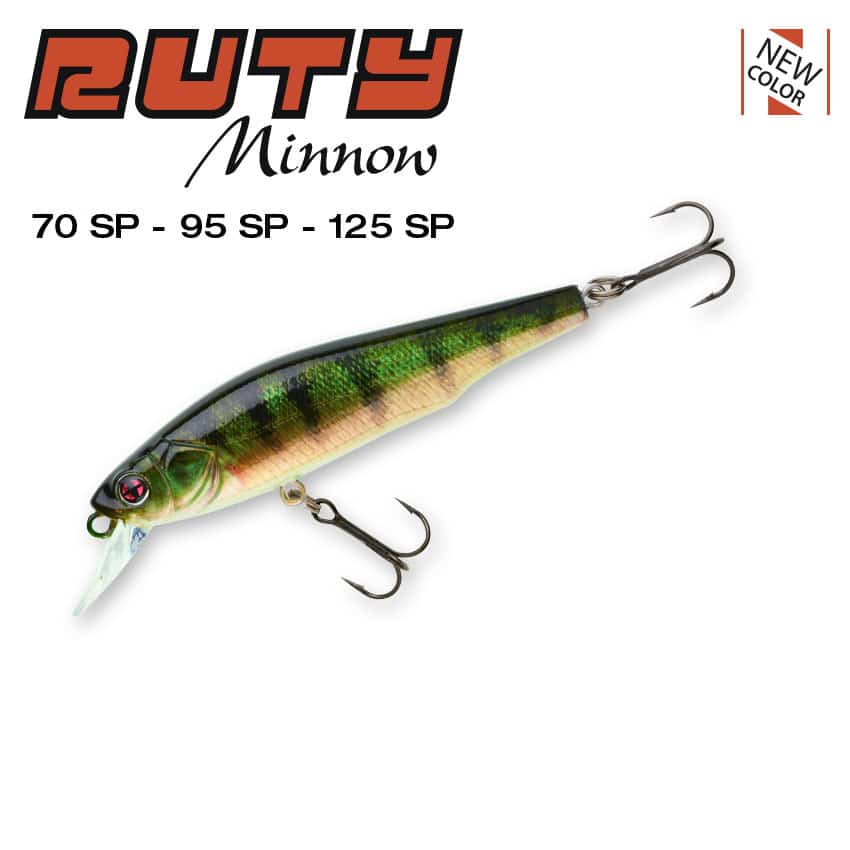 LEURRE SAKURA RUTY MINNOW SPINNING 70SP-70MM- 6,6G / 95SP-95MM-12G / 125SP-125MM-26G, Sakura, Pêcheur Maroc