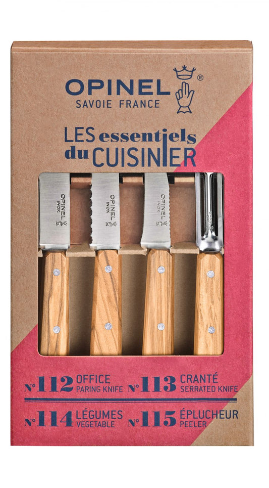 Coffret essentiel Olivier N°112/113/114/115 Couteau Opinel, Opinel, Pêcheur Maroc