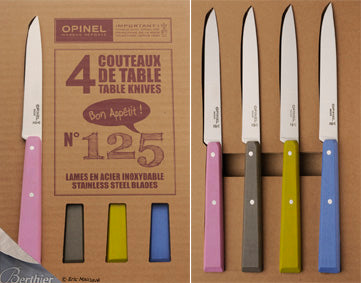 Coffret de 4 couteaux N° 125 Bon appétit Opinel, Opinel, Pêcheur Maroc