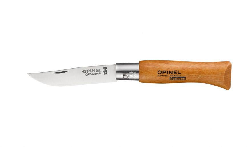 N°04 Carbone Couteau Opinel LAME=5cm, Opinel, Pêcheur Maroc
