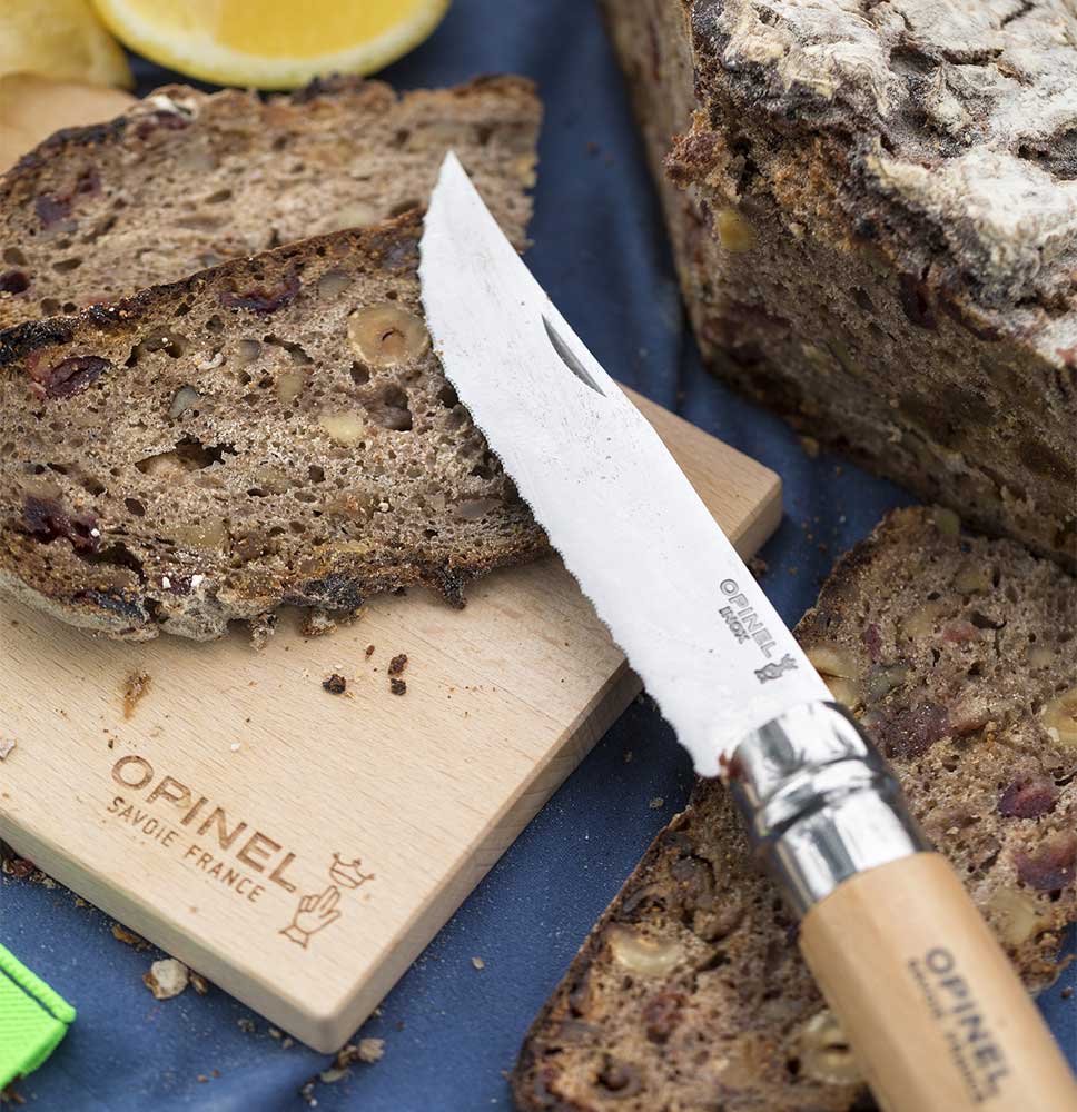 N°12 Inox Couteau Opinel LAME=12cm CRANTEE – Pêcheur Maroc