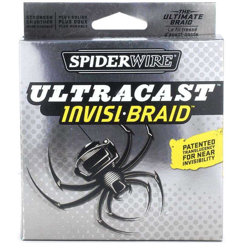 TRESSE SPIDER Ultracast 8 BRINS INVISIBLE 270m 12%/ 14%/ 17%/ 20%/ 25%/ 35%, Spiderwire, Pêcheur Maroc