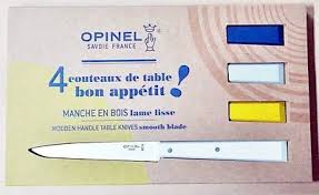 Coffret de 4 couteaux N° 125 Bon appétit Opinel, Opinel, Pêcheur Maroc